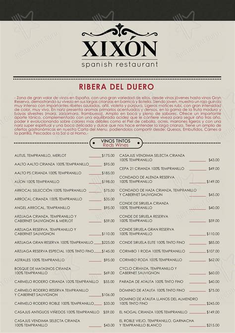 xixon spanish restaurant menu|Menu at Xixón Spanish Restaurant, Miami.